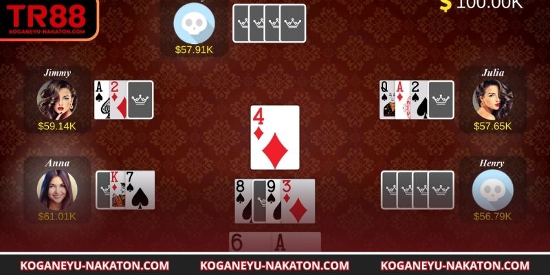 Bộ bài catte với những lá bài đặc biệt